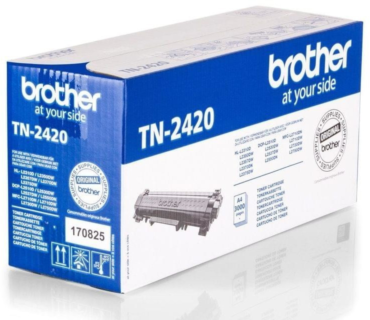 ✓ Pack 4 toners compatibles BROTHER TN-2420 noir couleur Noir en stock -  123CONSOMMABLES