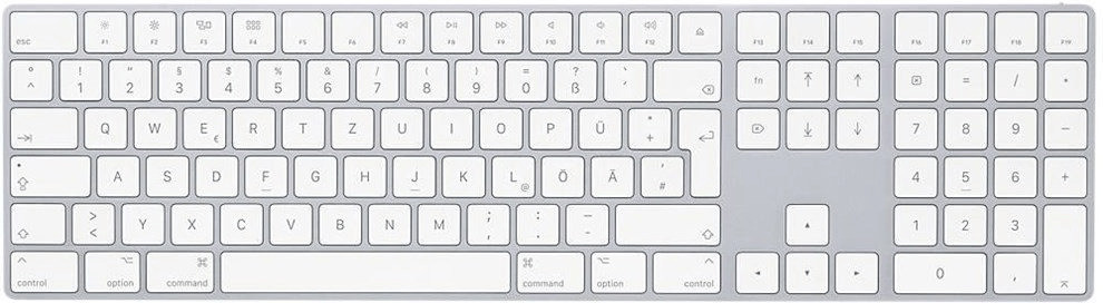 Apple Magic Keyboard avec pavé numérique (NL)
