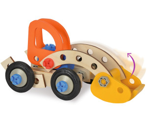 Eichhorn Constructor Radlader Bausatz Konstruktionsset Bagger Bauen Spielzeug 