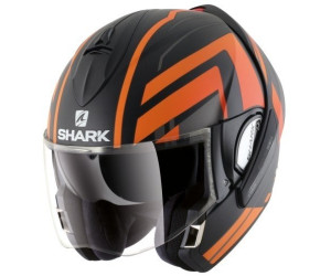 taglia M casco da moto nero//arancione Shark Evoline 3/ Hataum