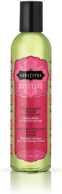 Kama Sutra Naturals Strawberry Divine Massage Oil (236ml)