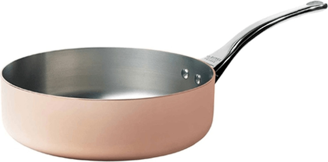 De Buyer Copper Sauté Pan 20 cm straight