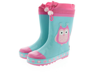 PLAYSHOES Girls Stivali di gomma a pois, colore rosso - pinkorblue.it