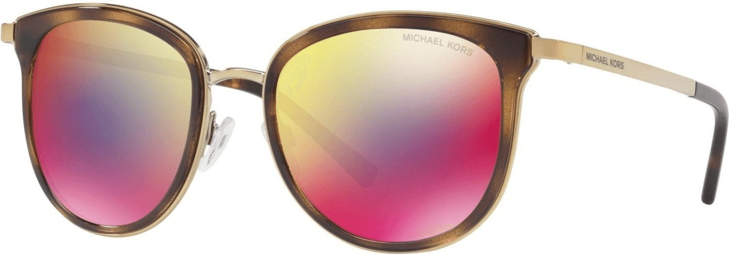 Michael Kors Adrianna I MK1010 11016P (dark tortoise-gold tone/multi red mirror)