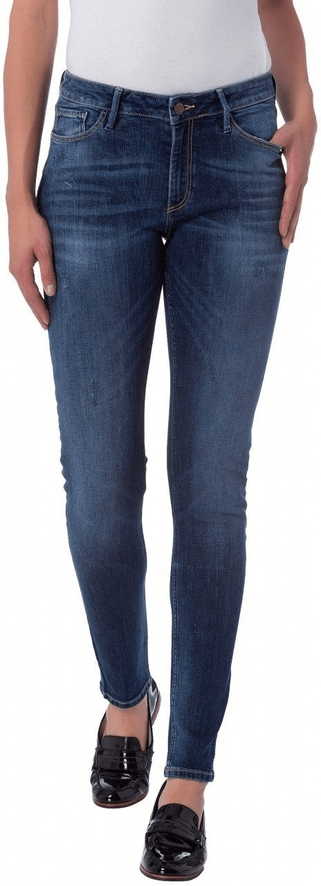 Cross Jeanswear Alan High Waist Skinny Fit Jeans (039) blue used
