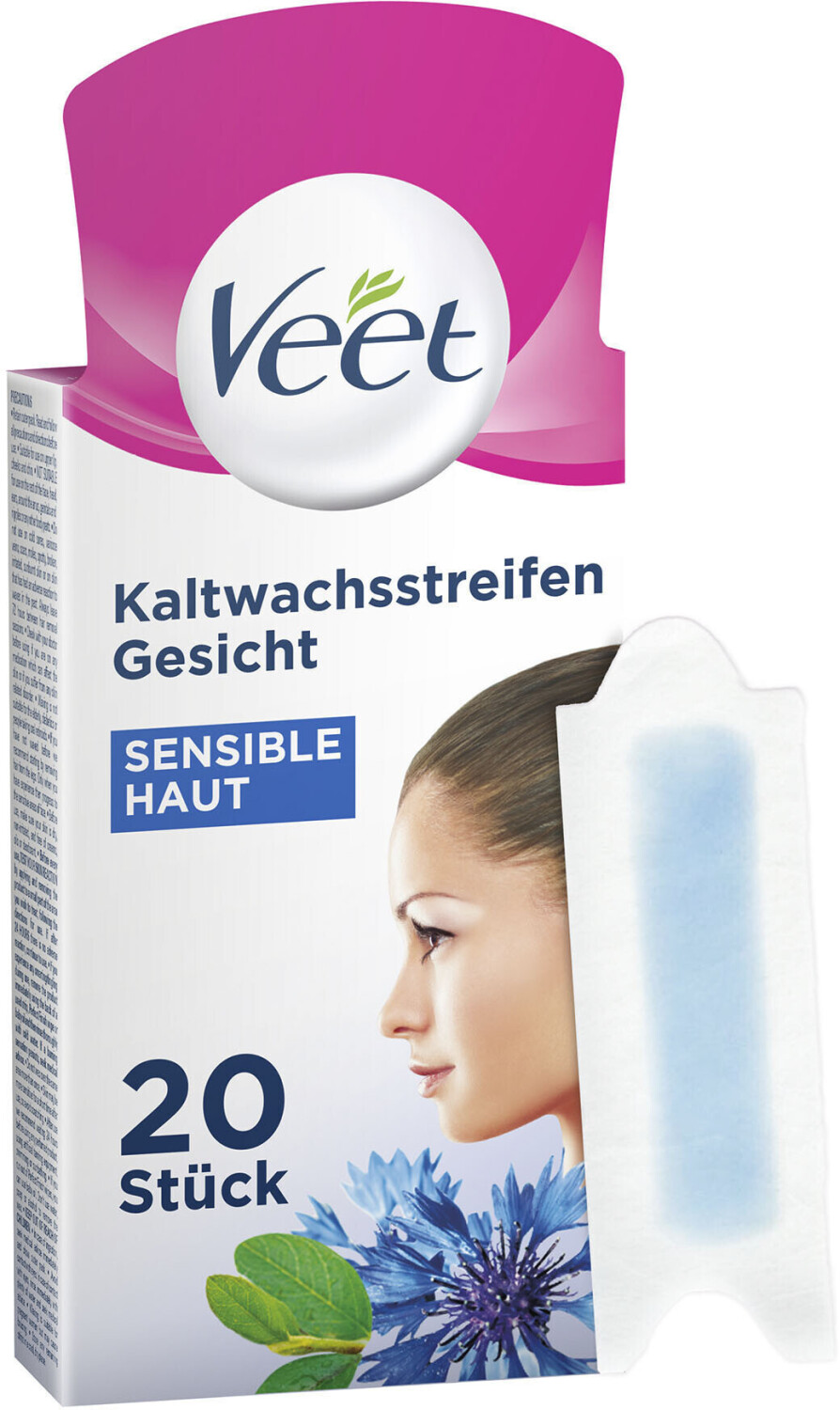 Veet Gesicht | Preisvergleich Easy-Gelwax € ab Präzisionskaltwachsstreifen bei 5,90