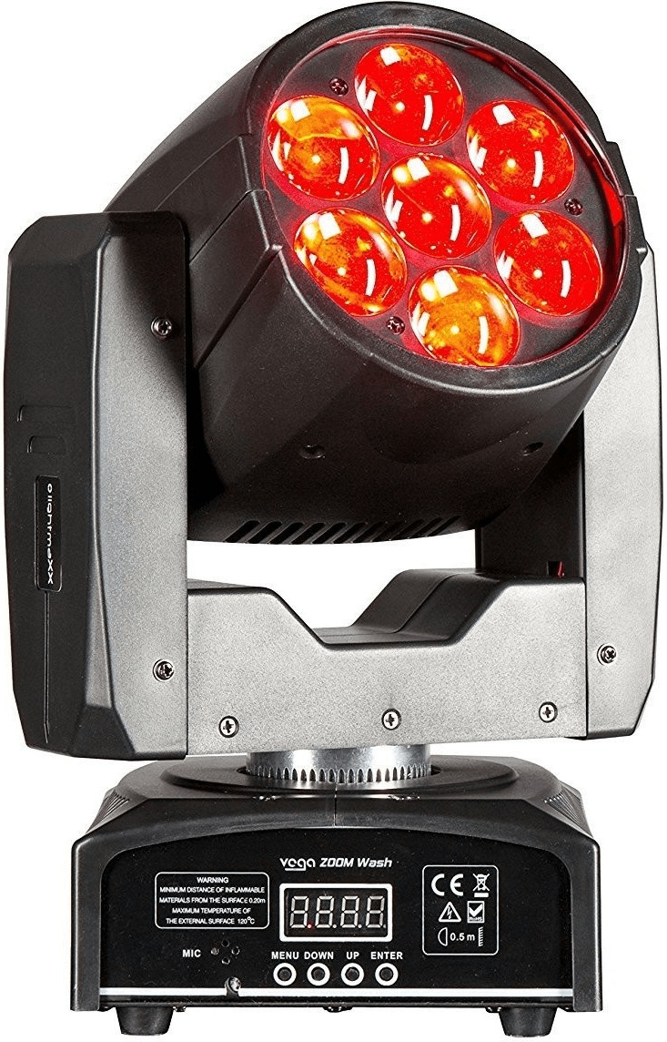 LightmaXX VEGA ZOOM Wash Beam 7x12W RGBW
