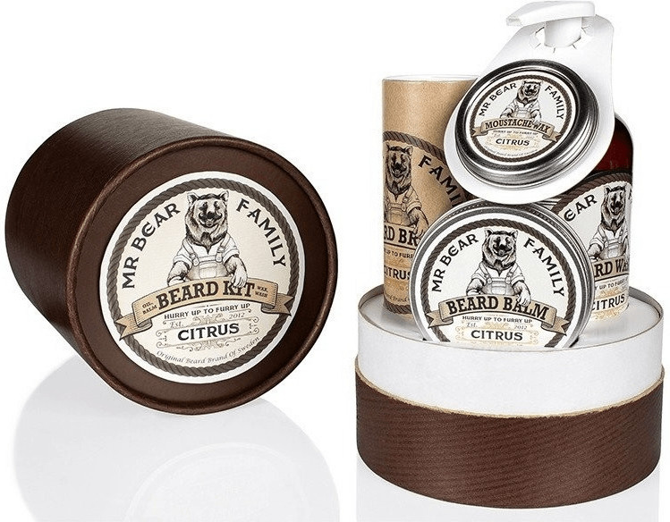 Mr. Bear Family Kit entretien barbe Citrus