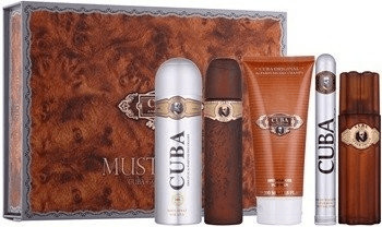 Cuba Paris Gold Set (EdT 100ml + EdT 35ml +SG 200ml + BS 200ml + AS 100ml)