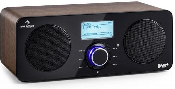 Auna Worldwide Stereo walnut
