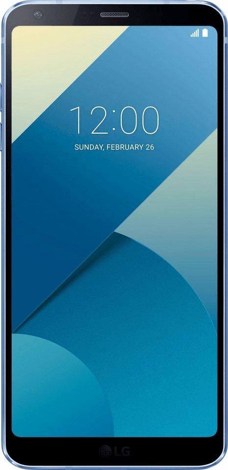 LG G6 bleu