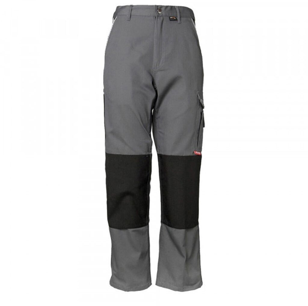 Planam Trousers Canvas 320 grey/black