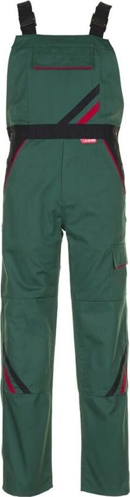 Planam Dungarees Highline green/black/red