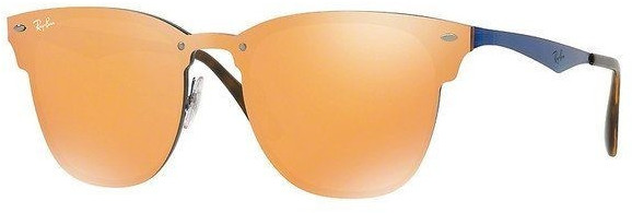 Buy Ray Ban Blaze Clubmaster RB3576N 90377J blue gunmetal