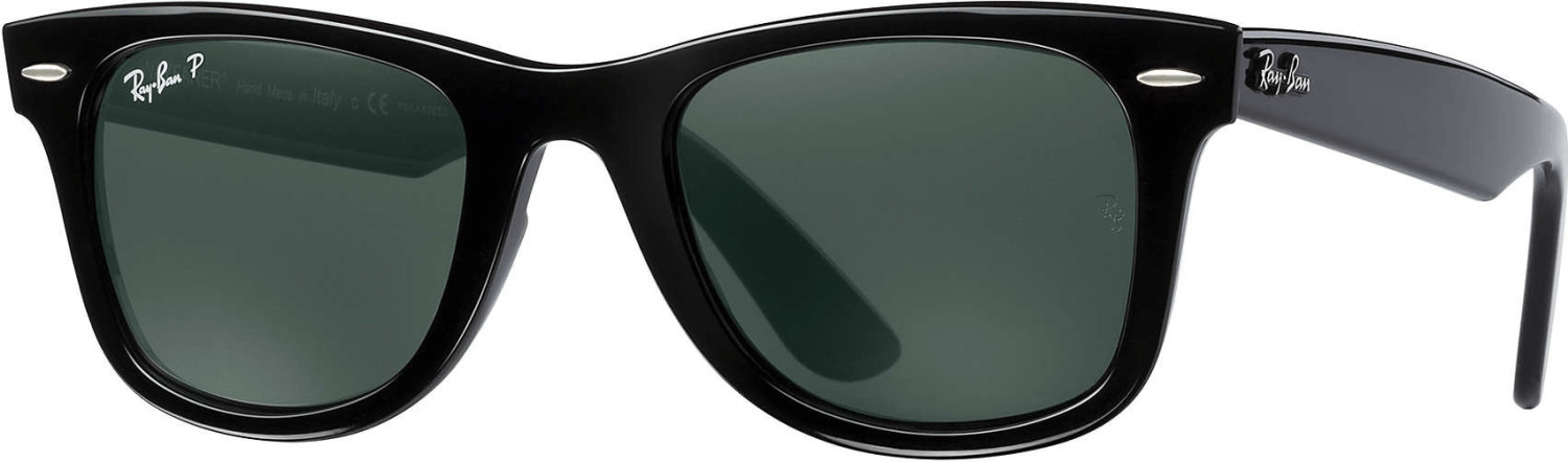 Ray-Ban Wayfarer Ease RB4340 601/58 (black/polarized green classic G-15)