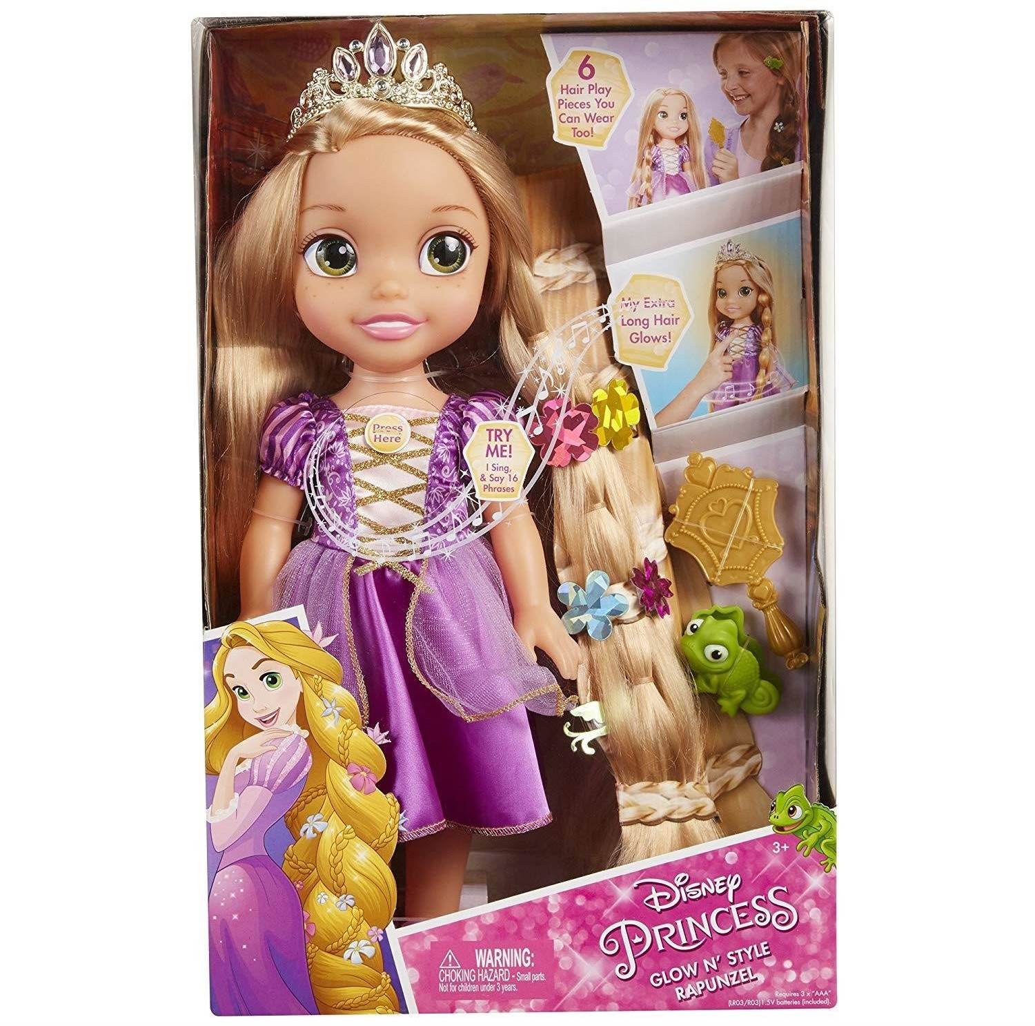 Jakks Pacific Raiponce cheveux brillants (71613)