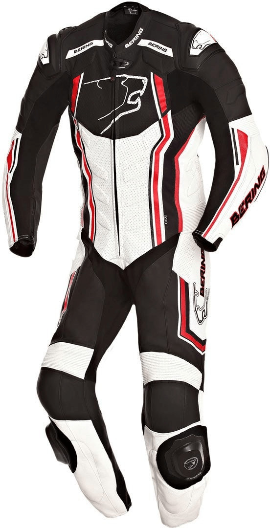 Bering Combinaison Supra-R noir/blanc/rouge