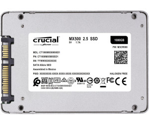 SSD interne Crucial 1 To : les modèles MX500 et BX500 sont à prix réduits  chez