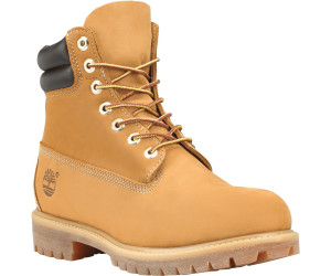 timberland 6 inch double collar wheat nubuck