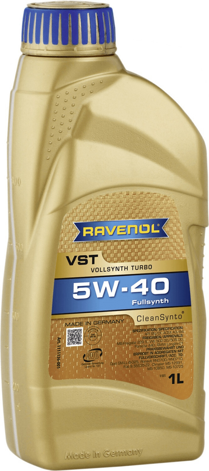 CAR OIL RAVENOL VST 5W-40 FULL SYNTHETIC 4L