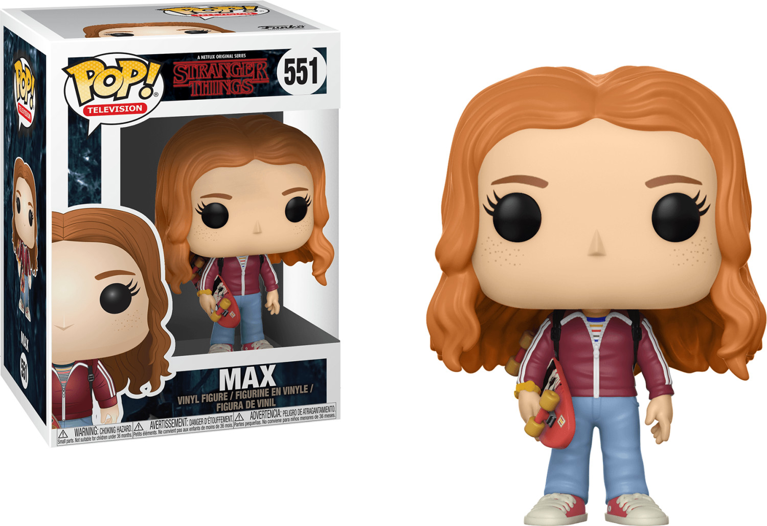 Funko Pop! TV - Stranger Things - Max (with Skateboard)