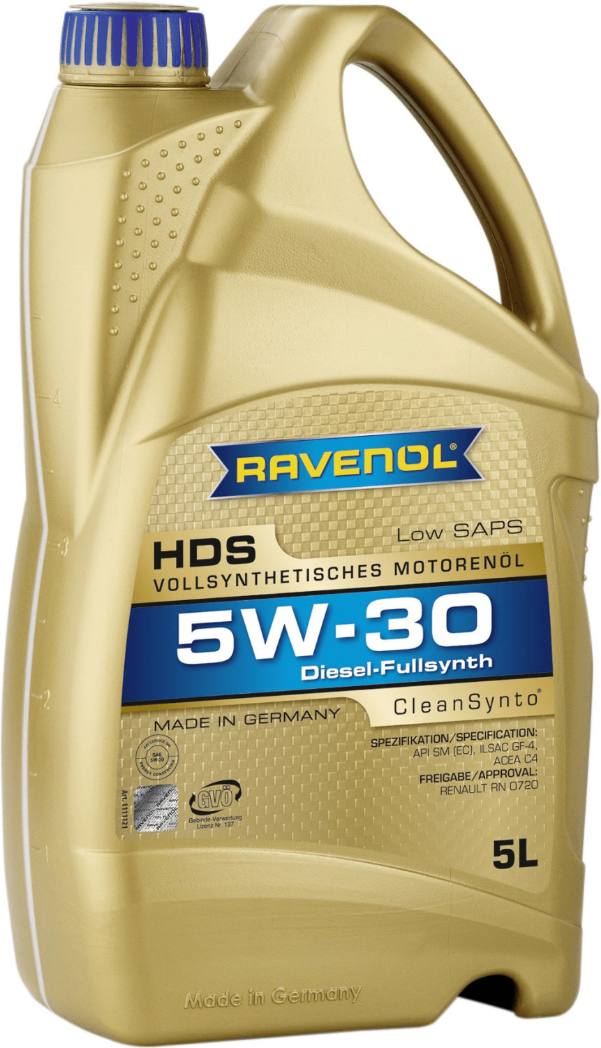 Ravenol HDS Hydrocrack Diesel Specific SAE 5W-30 (5 l)