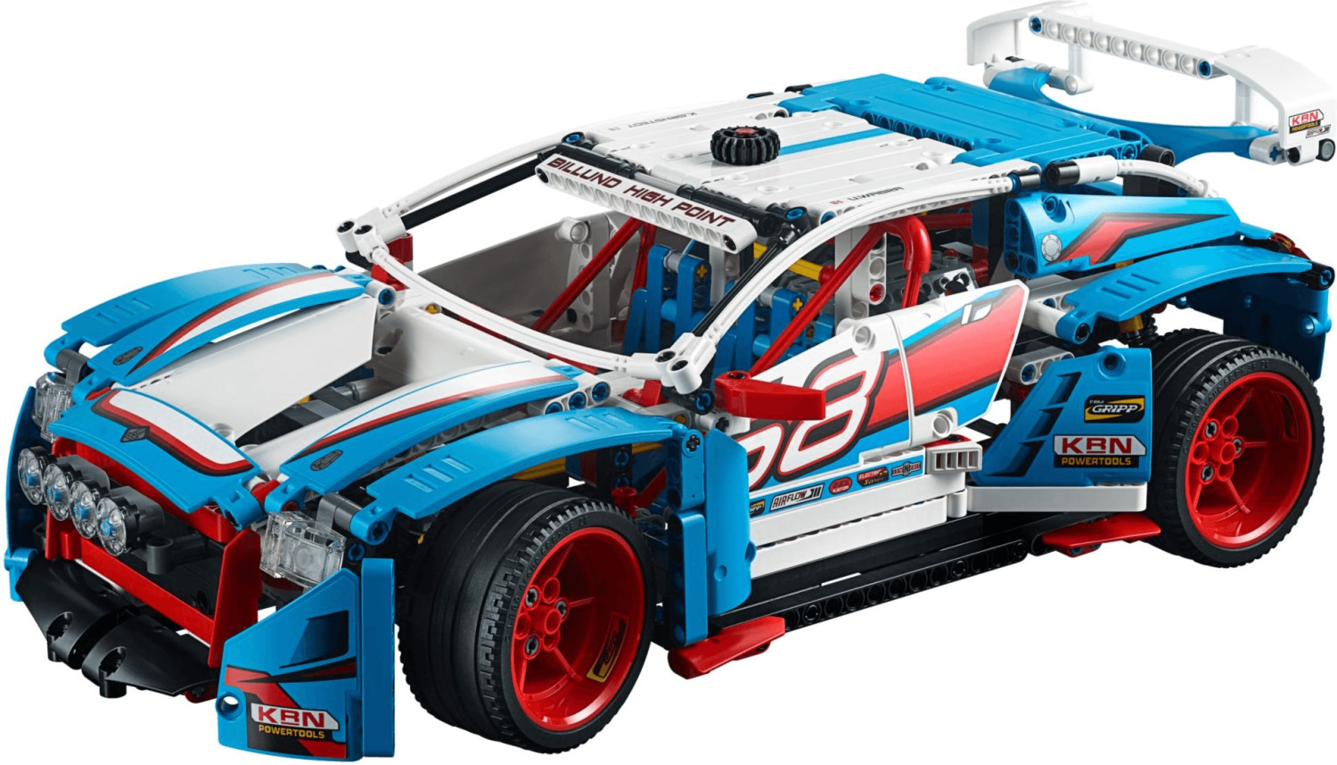 La voiture de rallye 42077 Technic LEGO moins cher Neuf