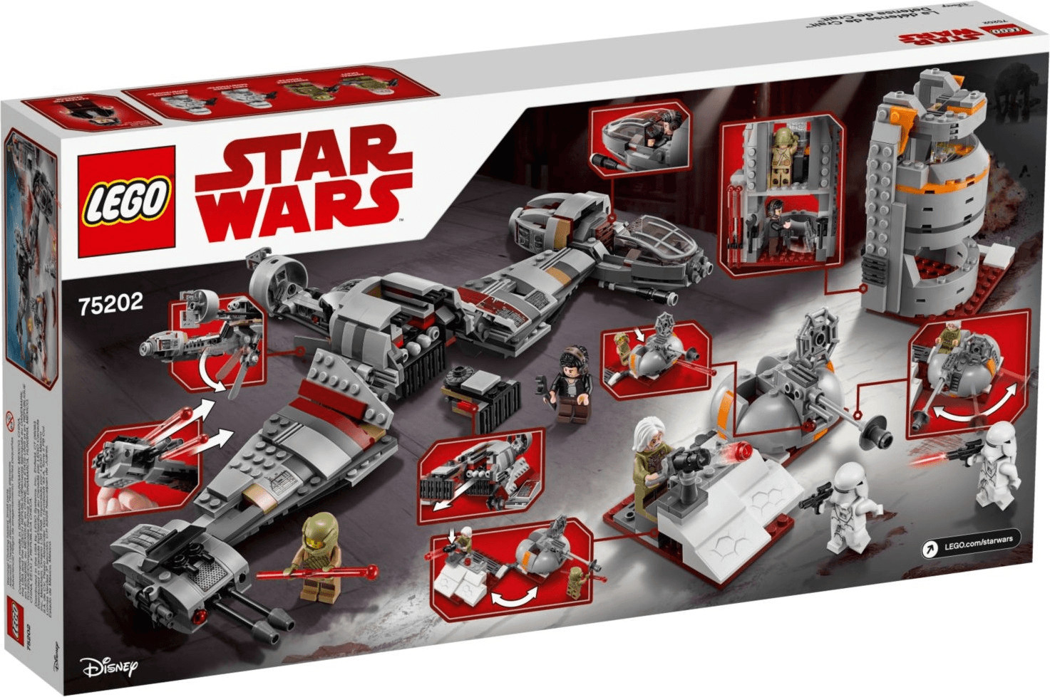 Battle on crait 4 pack on sale