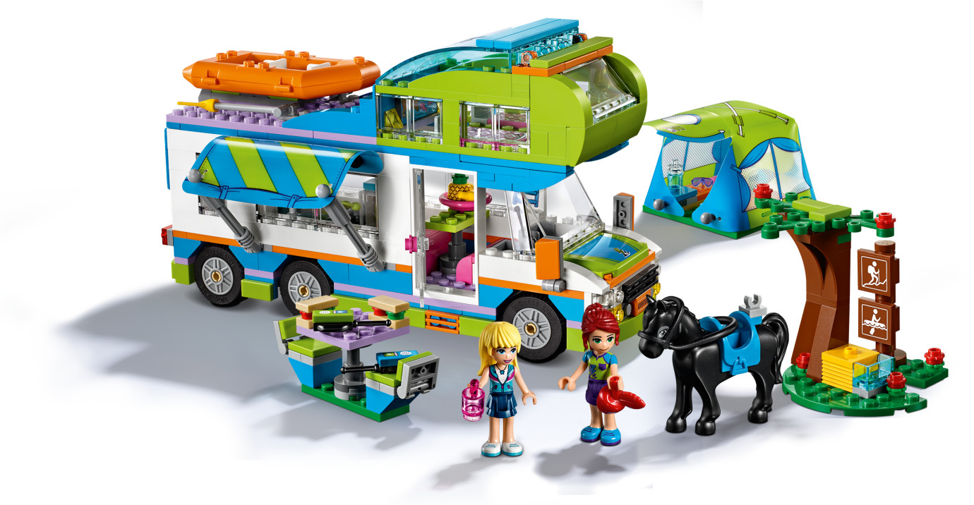 Lego friends mia's deals camper van asda