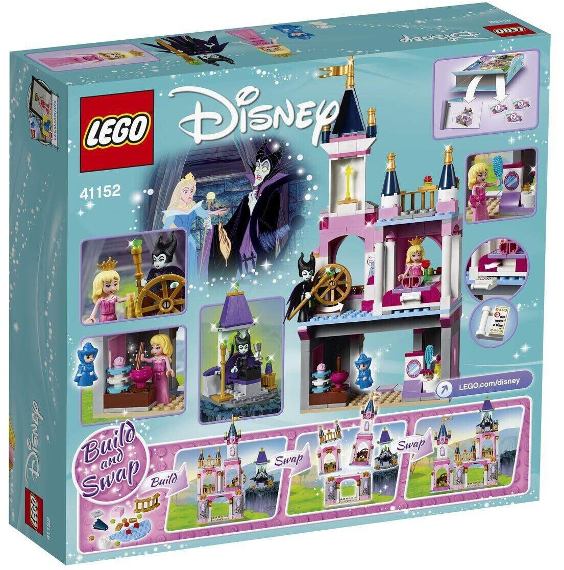 Lego disney princess hotsell build and swap