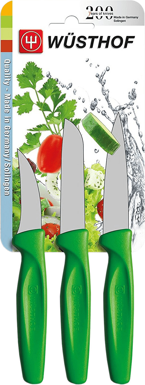 Wüsthof Paring Knife Set 3 Parts Green (9332g)