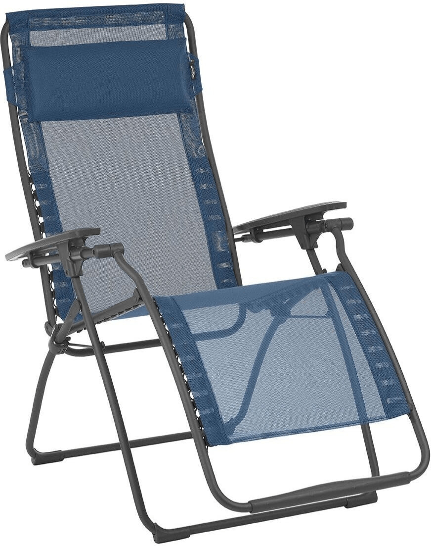 Lafuma Futura relax lounger steel/Batyline
