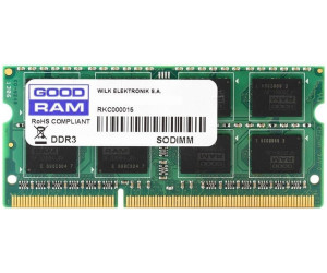 GoodRAM 4GB SODIMM DDR3-1600 CL11 (GR1600S364L11S/4G) desde 17,07 € | Compara precios idealo
