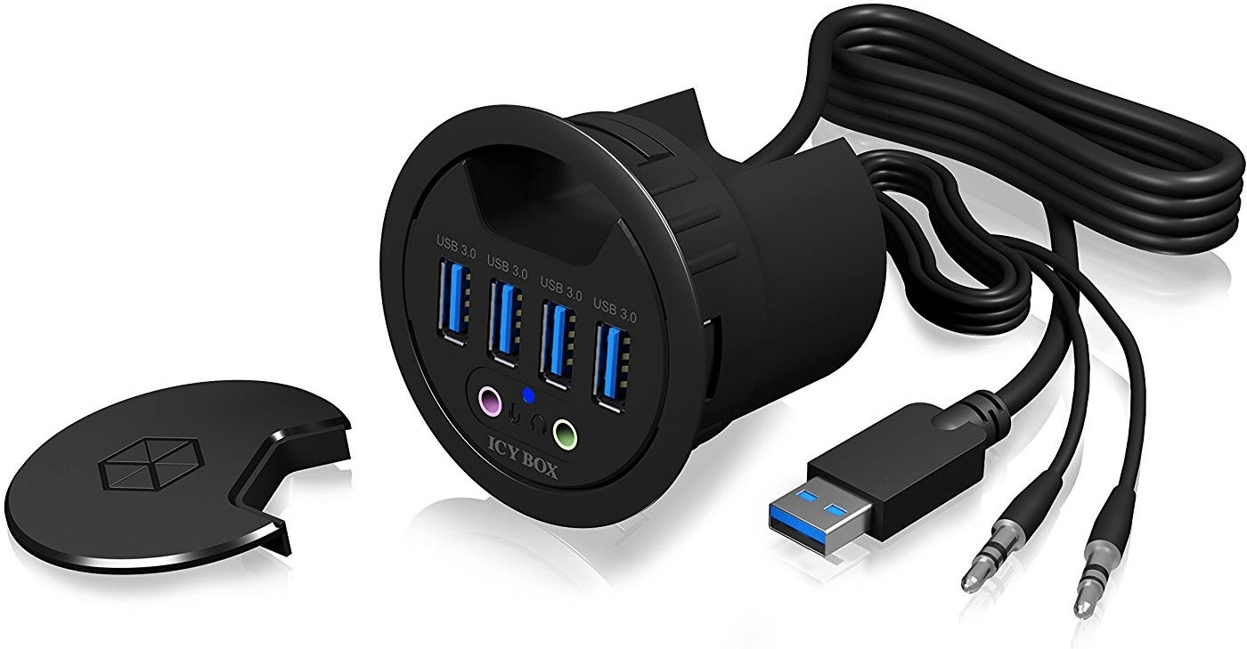 Raidsonic Icy Box 4 Port USB 3.0 Hub (IB-HUB1403A)