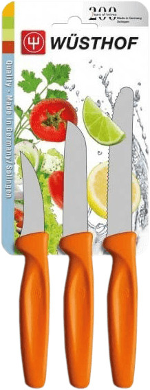 Wüsthof Paring Knife Set 3 Parts Orange (9333o)