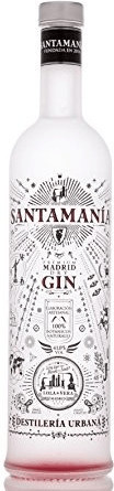 Destilería Urbana Santamanía London Dry Gin 41% 0,7l