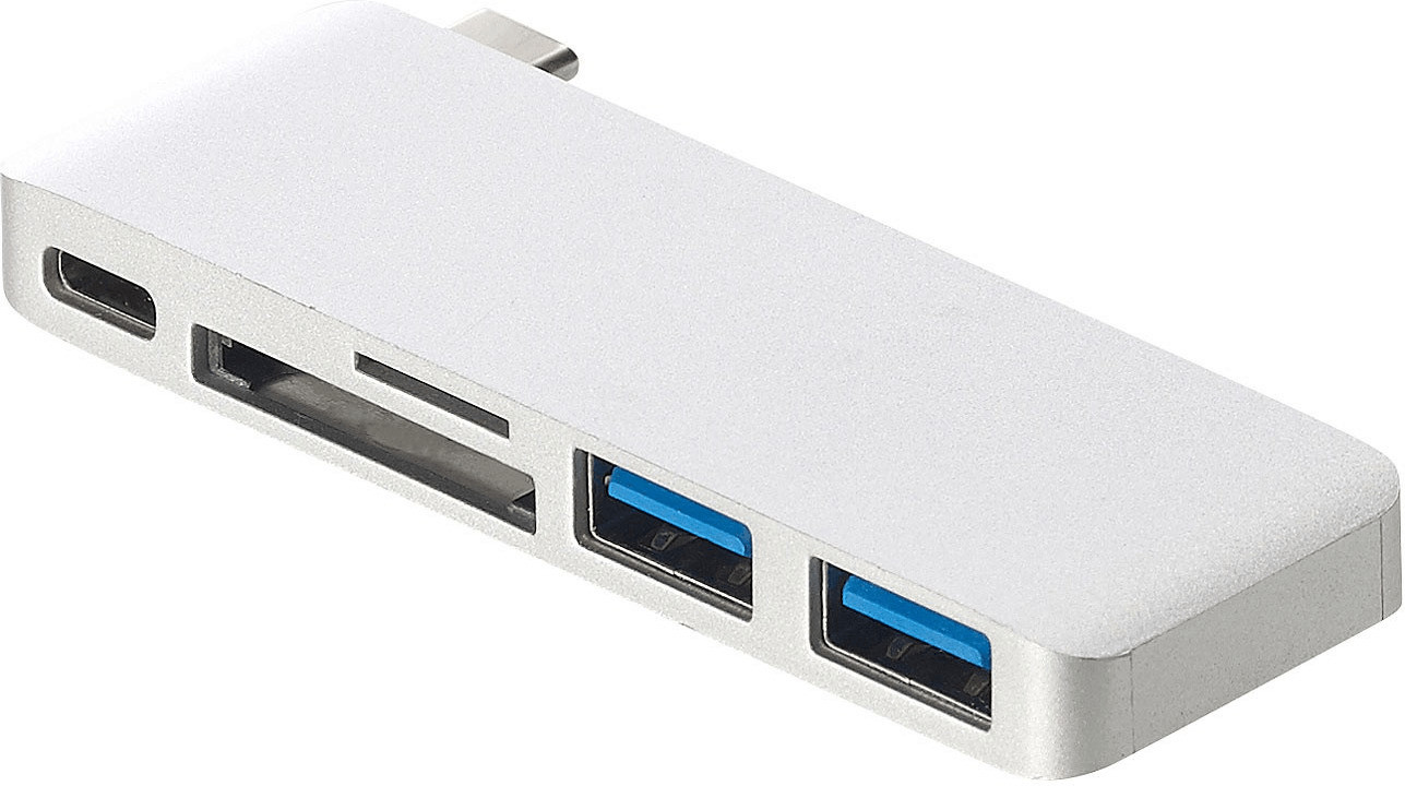 Xystec 2 Port USB 3.0 Hub with Cardreader (ZX2502)