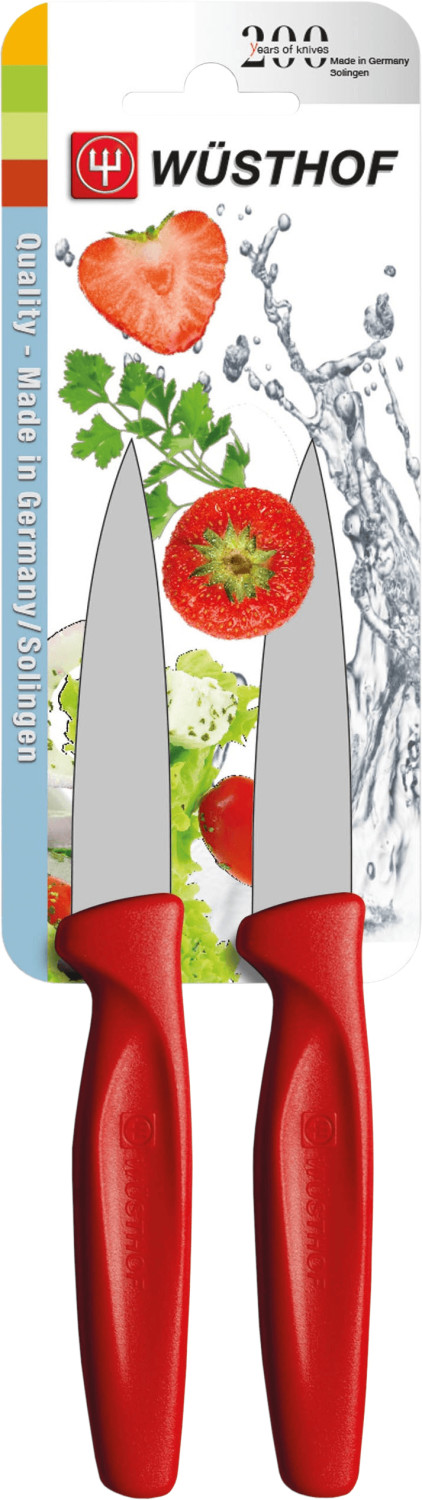 Wüsthof Paring Knife Set 2-piece Red (9343r)