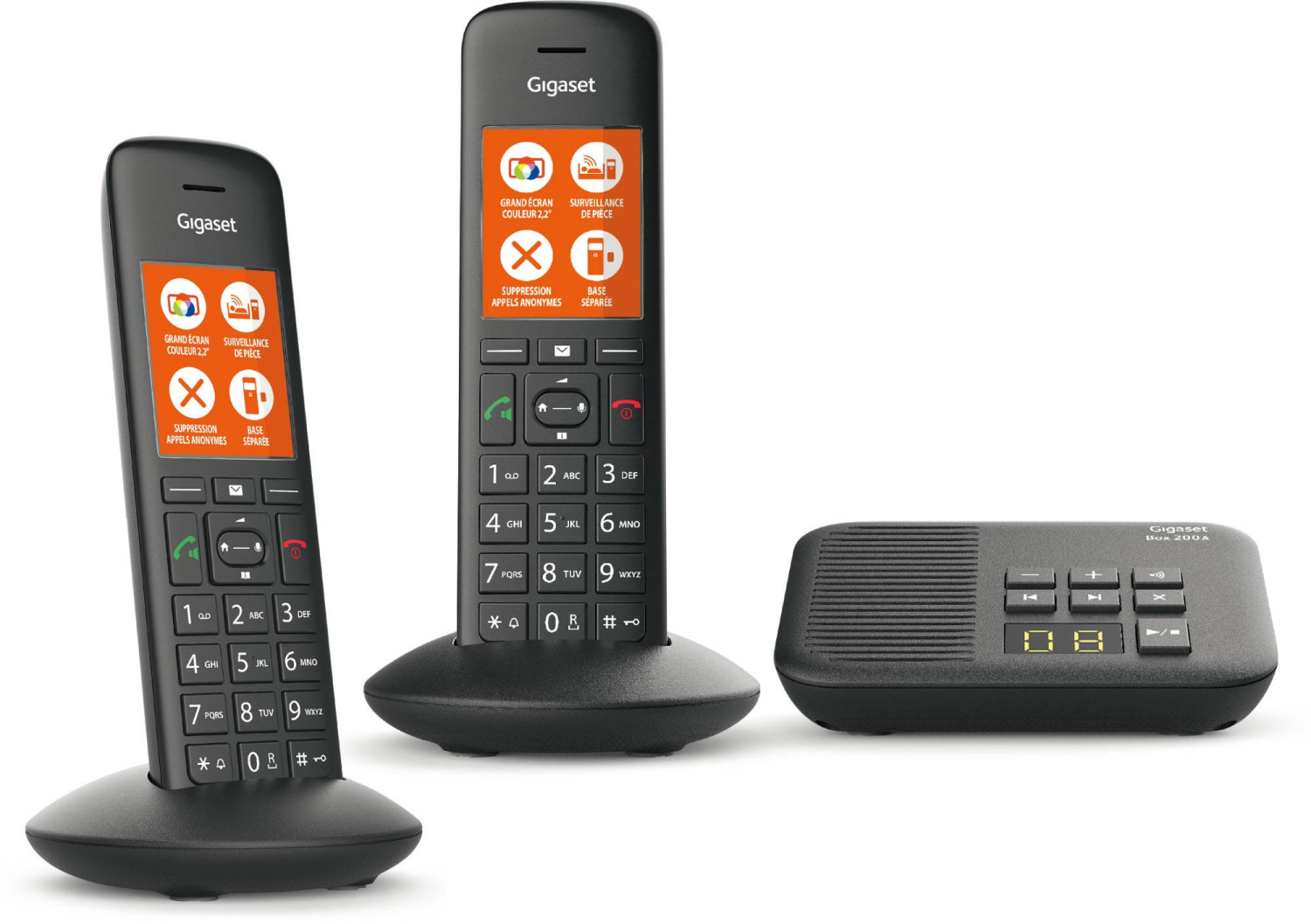 Gigaset C570A Duo noir