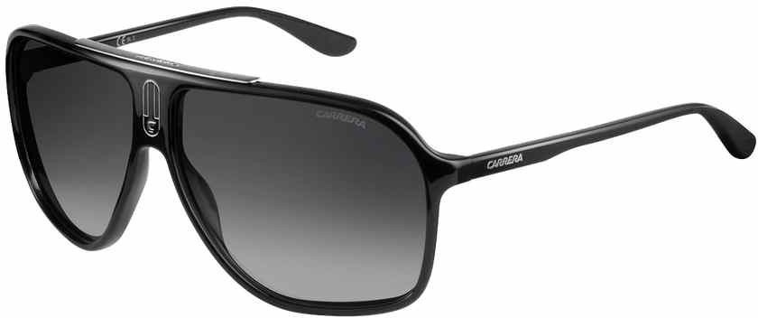 Carrera 6016/S D28 IC (shiny black/grey silver)