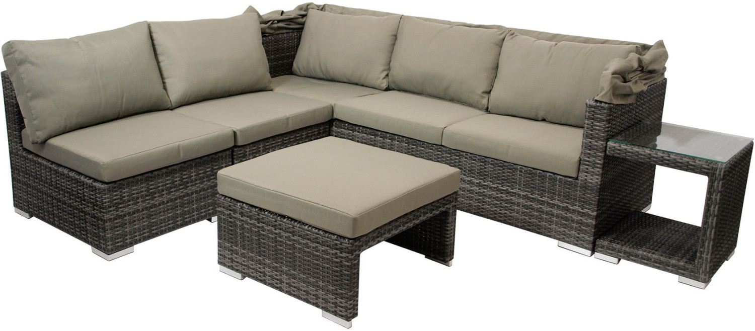 gartenmoebeleinkauf MANACOR FunktionsLoungeset grau bicolor ab 986