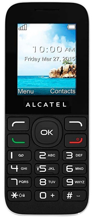 Alcatel 1050D blanc