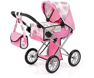 Poussette Landau City Star Avec Couffin Amovible – Poupée 46 Cm – Guidon Réglable – Grand Panier