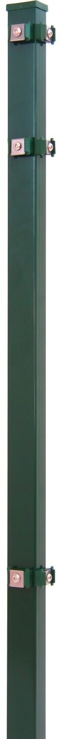 Floracord Peddy Shield Eckpfosten Stahl H: 120 x 4 x 4 cm grün