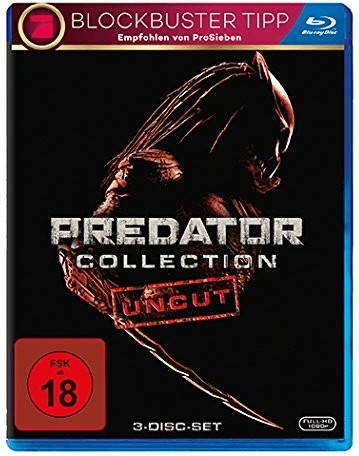 Predator Collection 1-3 Uncut [Blu-ray]