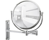 Wenko LED Kosmetik-Standspiegel Style 300% Ø 16 cm Spiegel 17.5 x 28 x 12 cm 