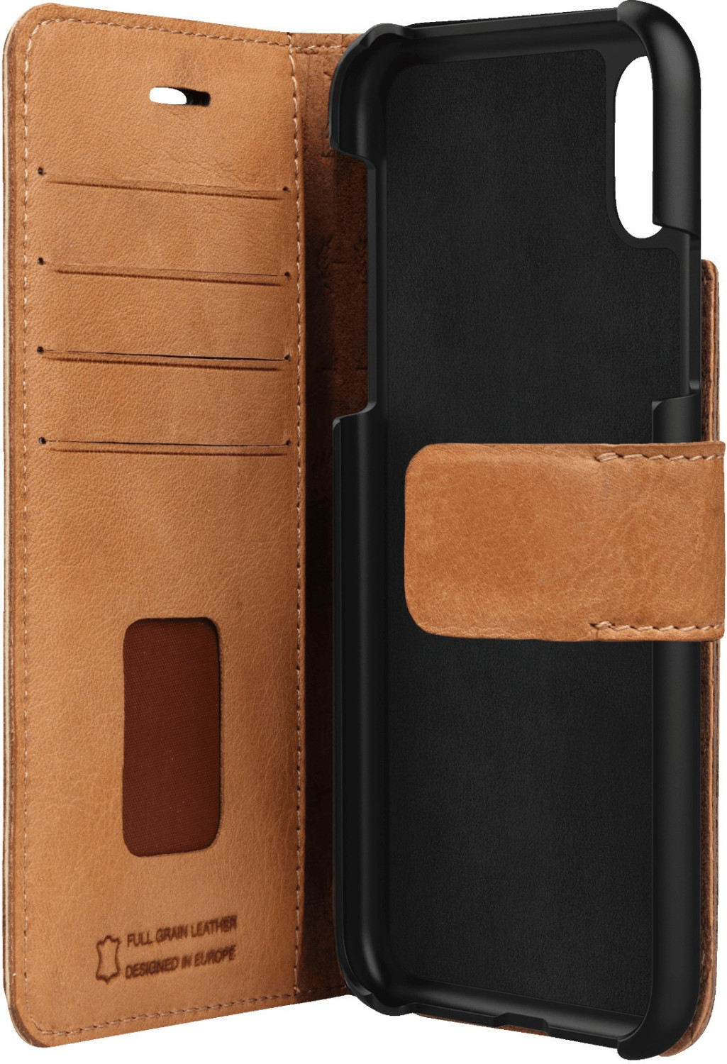 Bugatti Booklet Zurigo (iPhone X) cognac
