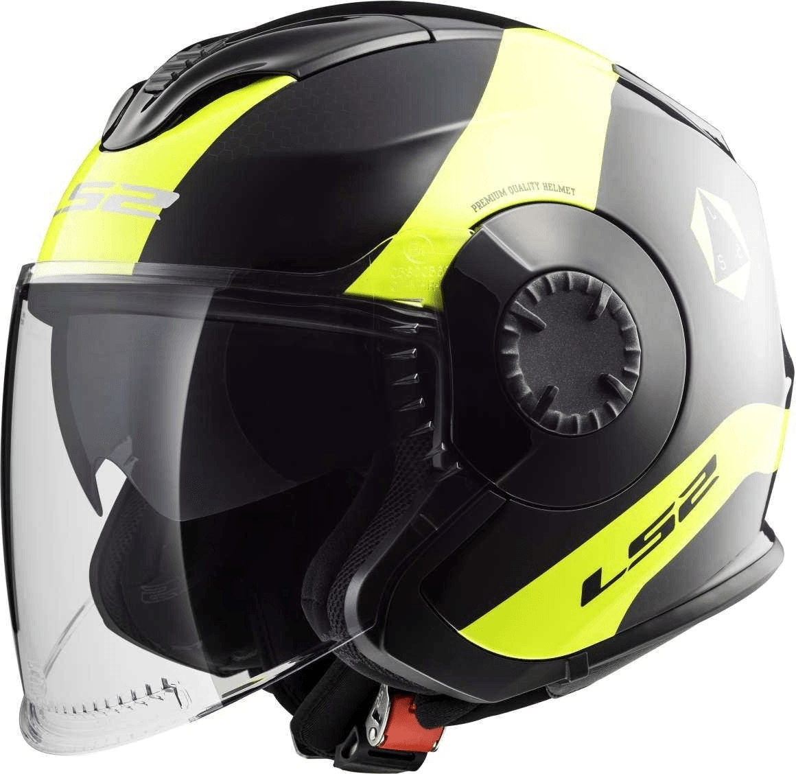 LS2 OF570 Verso Technik noir/jaune