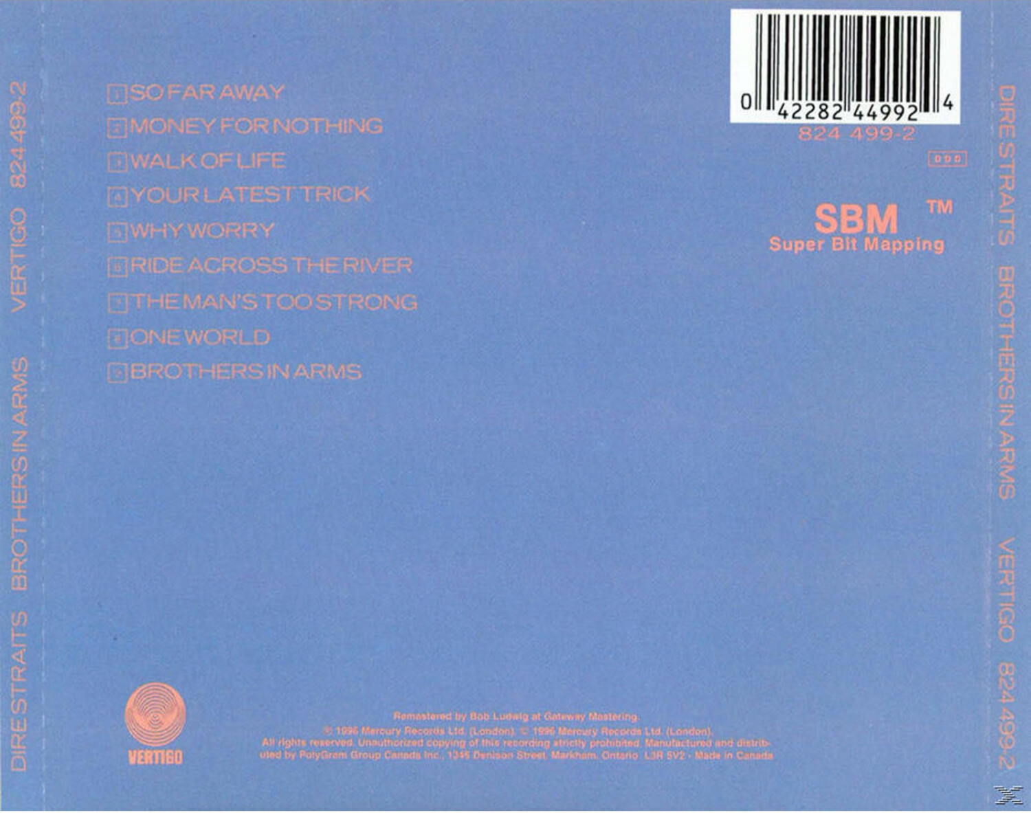 Buy Dire Straits - Brothers in Arms (Digital Remastered) (CD) from