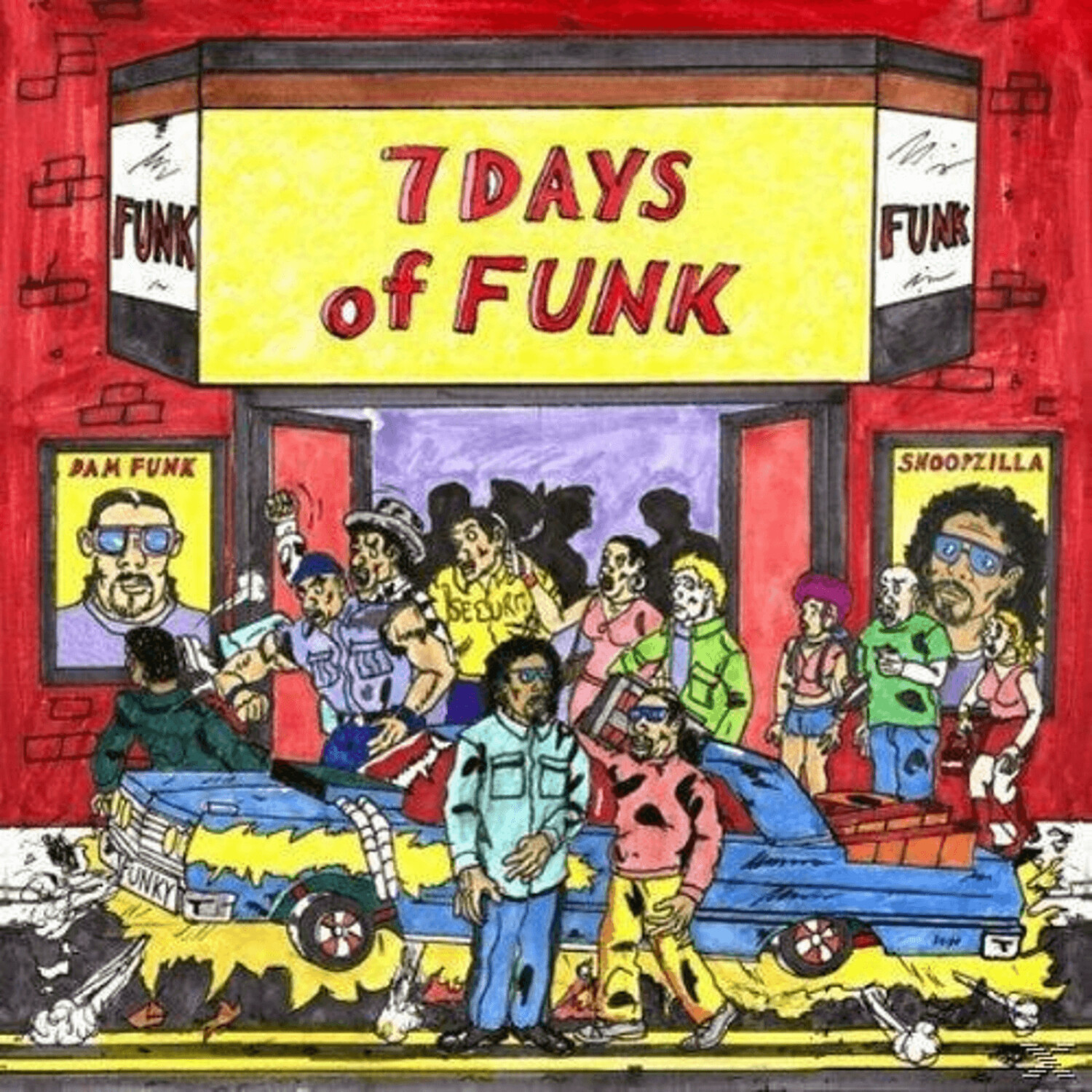 7 Days Of Funk - 7 Days Of Funk (8x7'' Box Set) (Vinyl)